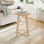 Pedestal End Table