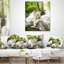 Lion blanc - coussin imprimé animal-30062236-30062240