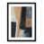Black Matted Picture Framed