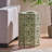 Patio Side Table With Hexagon Top and Metal Base-111314197