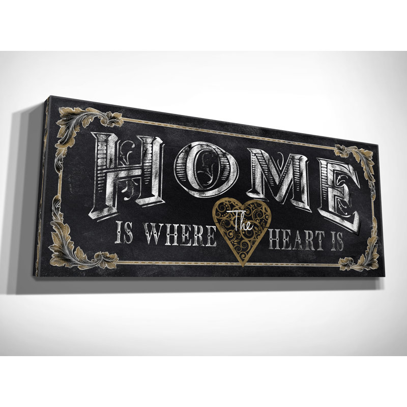 Art textuel sur toile tendue, H 8 po x l 20 po x P 1,5 po