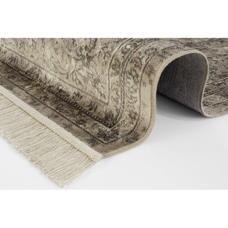 Tufted Olive Area Rug, Rectangle 195cm x 300cm