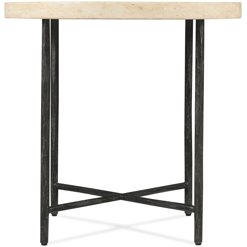 Driftwood Stone End Table