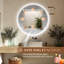 Miroir de salle de bain rond à DEL sans cadre rétro éclairé avec lumières-1680824683-1680824695