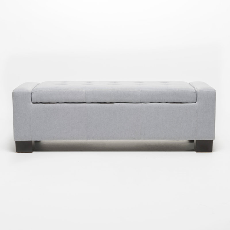 Guernsey Ottoman, Navy Blue