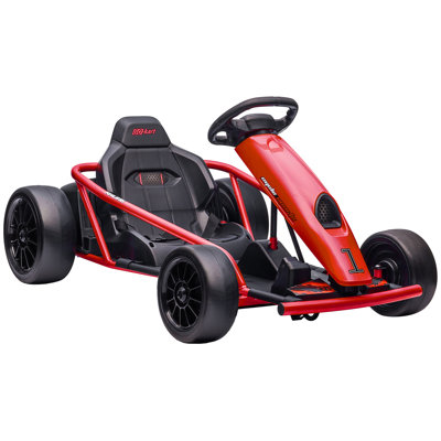 HOMCOM 24V 1 Seater All-Terrain Vehicles Battery Powered Ride On