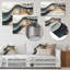 «Minimal Abstract Spiral Soft Convergence III», art mural moderne en métal, spirales abstraites en métal-53032535
