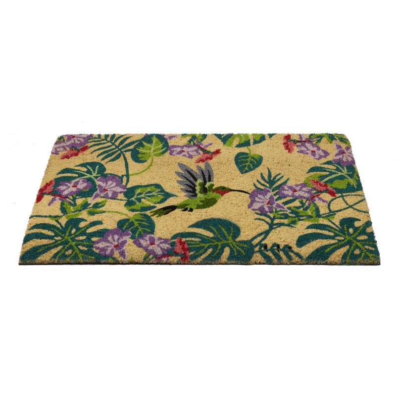 Hummingbird Paradise Doormat 18x30