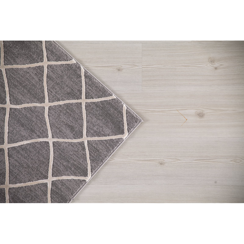 Tapis oriental ivoire Alenda, Tapis de couloir 2 pi 3 po x 7 pi 3 po