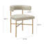 Fauteuil d'appoint en velours-164394746