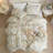 All-Season Boho Fluffy Floral Microfiber Comforter Set-122444526-109953172