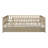 Wood Daybed With Trundle And Fence Guardrails-448797177-448797176