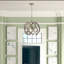 Swirl 9-Light Globe Pendant