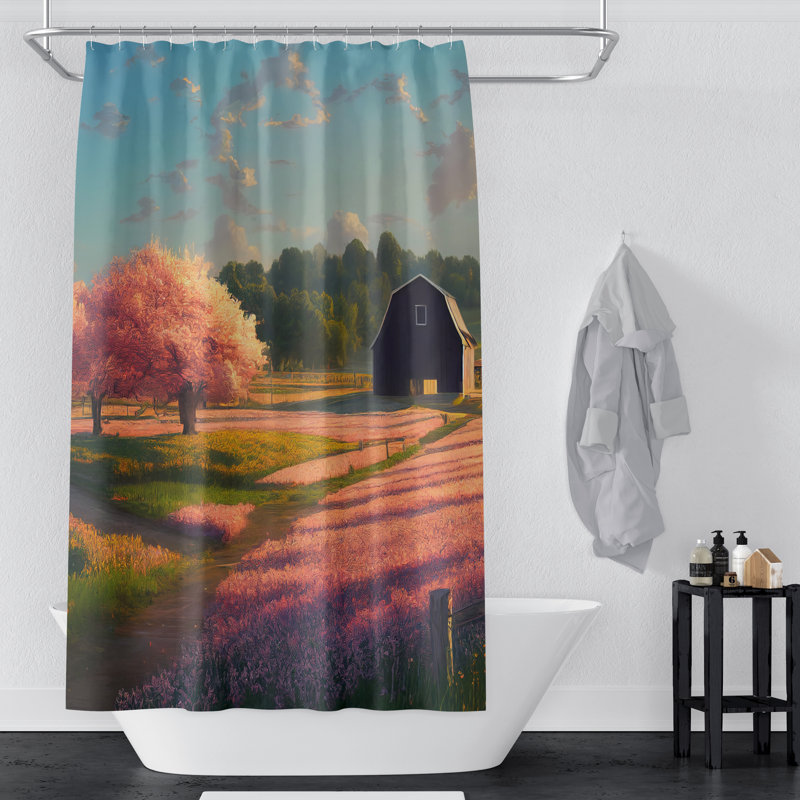 Shower Curtain, 72" H x 70" W