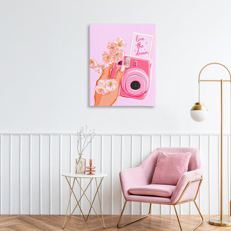 Live The Dream, toile de Ziwei Li, H 20 po x l 16 po