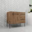 Base de meuble-lavabo sur pied 36 po avec porte et tiroirs 36 po