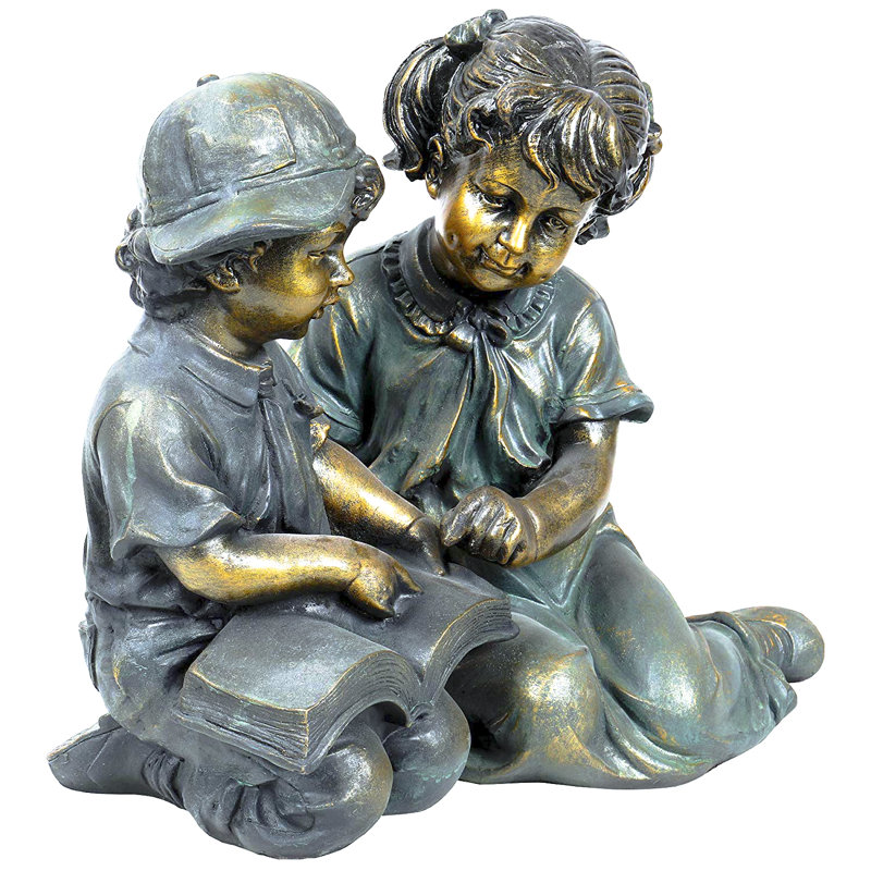 Weather Resistant Plastic Stone Garden Statue