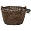 Hand Woven Wicker Laundry Basket with Handles