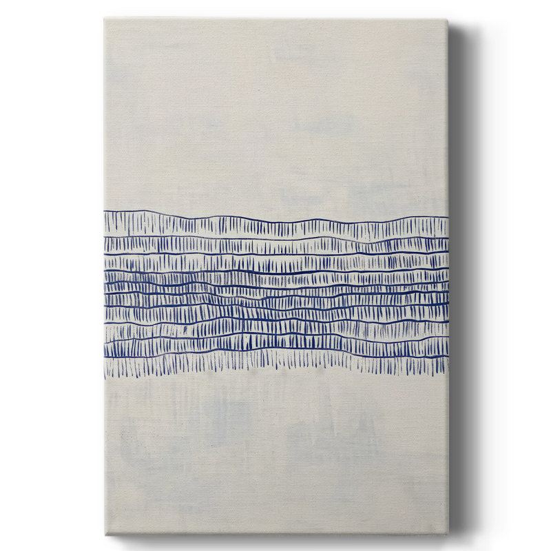 Abstrait, toile tendue avec châssis CDLxxv - prêt à être accroché, H 27 po x l 18 po