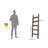 57" Thick Wooden Blanket Ladder-439104443