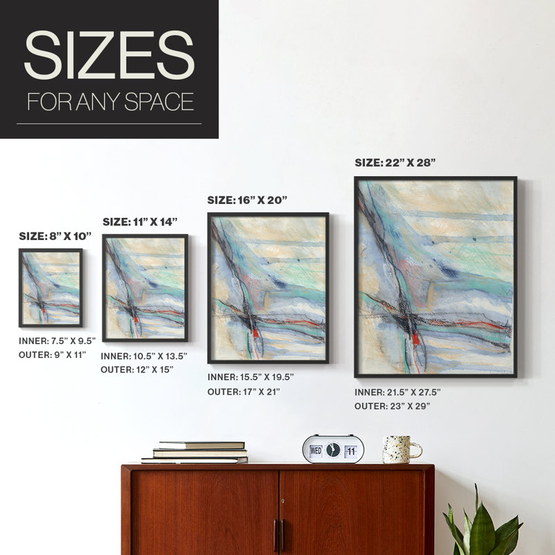 Cracking Open I Framed Print - Solid Wood, 11" H x 9" W, Black