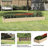Raised Garden Bed - 8ftx2ft Wood Planter Box with Open Bottom - Easy-to-Assemble Elevated Flower Bed for Vegetables or Plants by Home-Complete