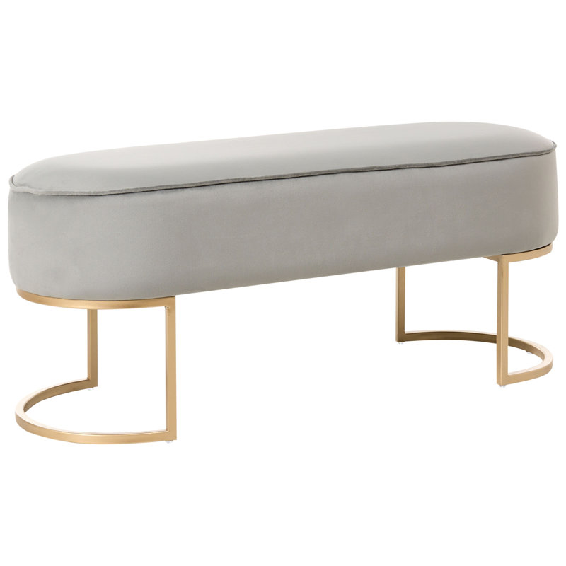 100% Polyester Upholstered Bench