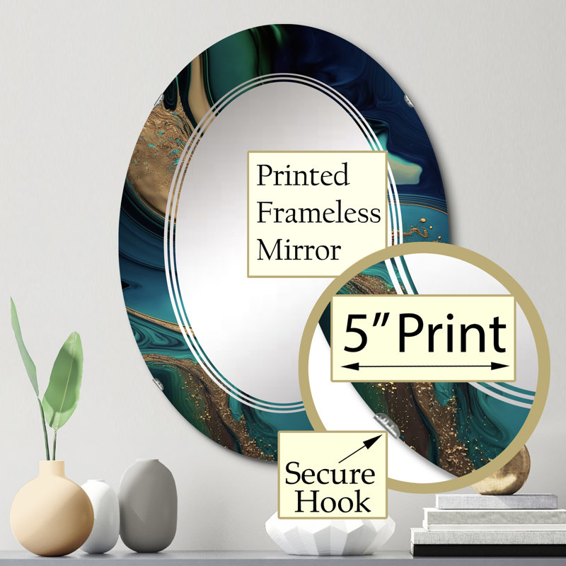 Miroir mural Charpieu, 30 po x 20 po