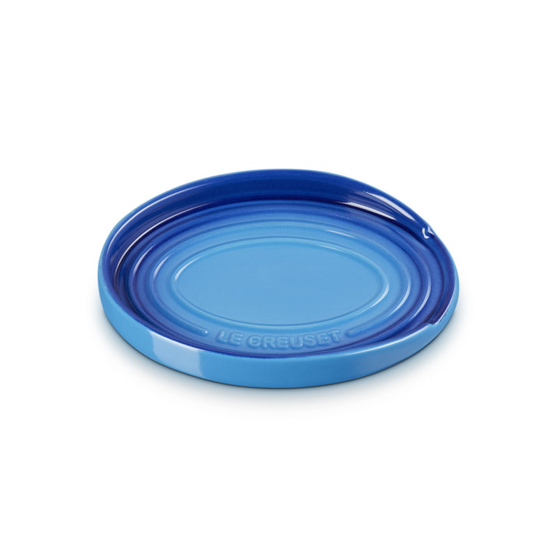 Le Creuset Stoneware Oval Spoon Rest, Azure