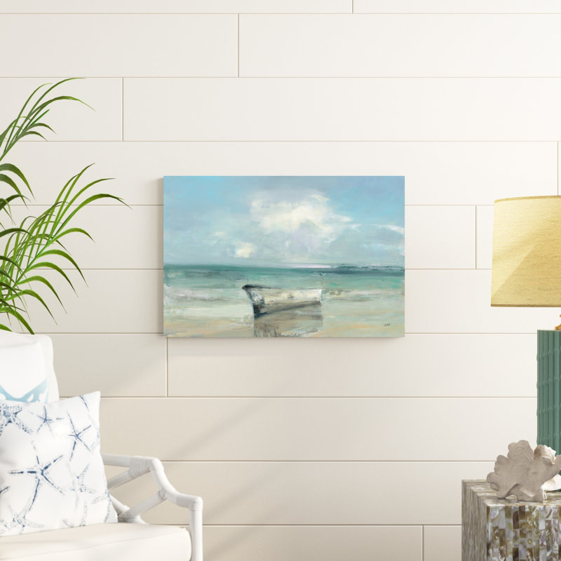 " Ashore " Mixed Media Print, 30" H x 20" W x 1.25" D
