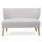 Sulayman Armless Settee Embrace simple style and functional design with our charming upholstered loveseat 32.75 inches high x 51.5 inches wide x 30 inches deep-480741804