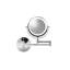 Extendable LED Makeup Mirror with 3x Magnification and 36° Swivel