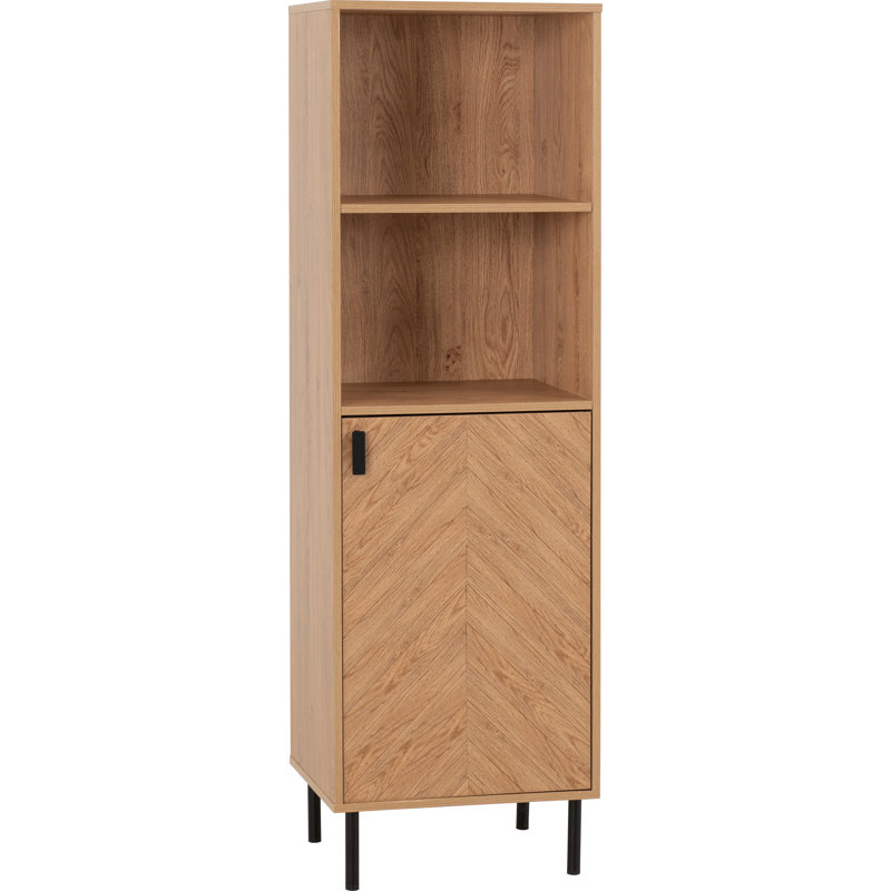 Nathainel Metal 1 - Door Standard Accent Cabinet