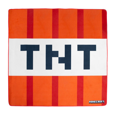 Square MINECRAFT Geometric 120cm X 120cm Area Rug