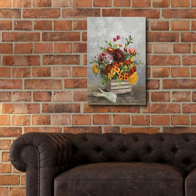  «Seasons 8» par Danhui Nai, art mural en verre acrylique, 16 po x 24 po
