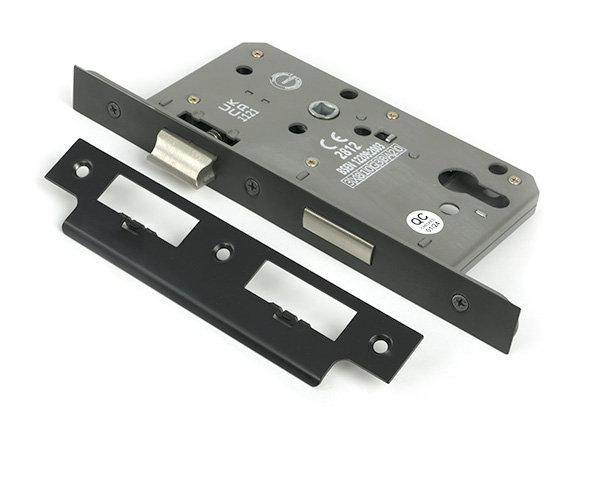 Euro Din Sash Lock, Aged Bronze