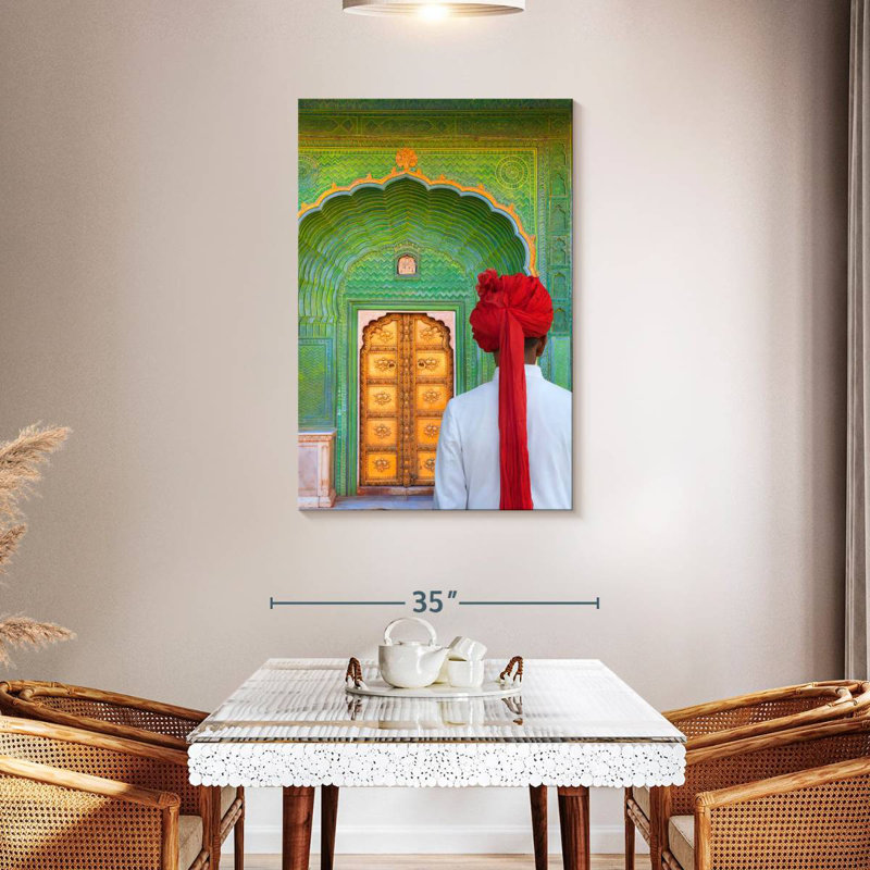 Porte de Lilie Jaipur City Palace, H 45 po x l 30 po