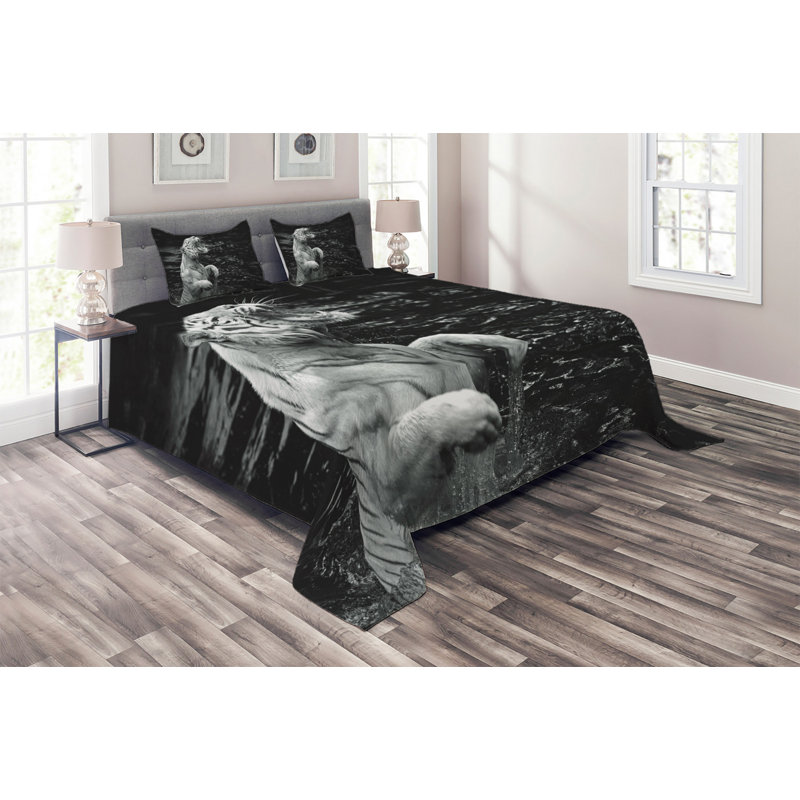 Eclectic Polyester Coverlet
