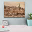 «Epic Graffiti» «Desert Owl» par Lori Deiter, art mural sur toile, 26 po x 18 po-1557433278