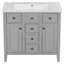 Ensemble de meuble-lavabo simple avec plateau 35,98 Giolou-1382403024