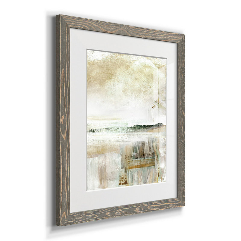 Zen Succulent IV - Cadre photo, reproduction d'art sur papier, H 24 po x l 18 po x P 1,5 po, Cadre en papier gris