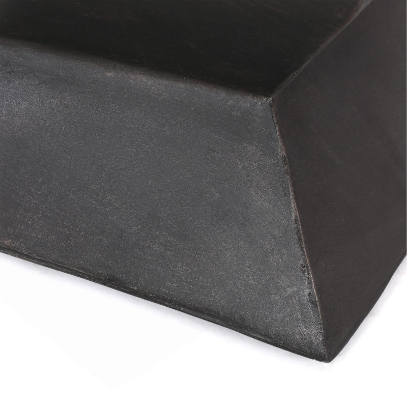 Table d'appoint d'extérieur en béton léger