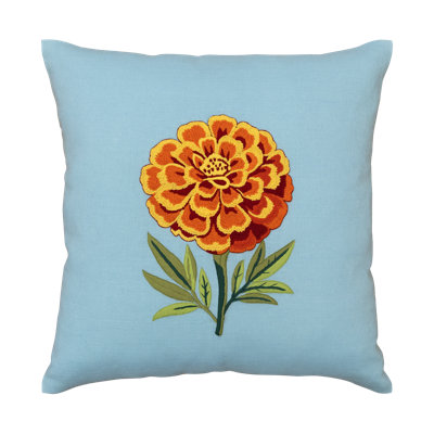 Marigold Majesty Pillow Cover 20x20 Inch