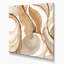 Aquarelle abstraite, art mural sur toile beige-1237139708