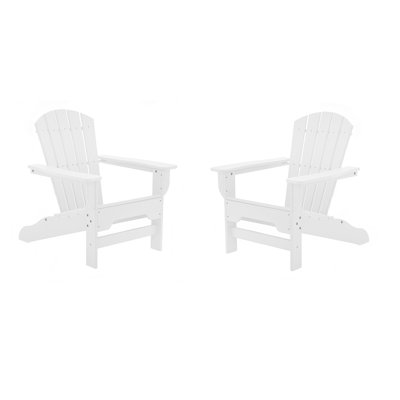 Willene Outdoor Adirondack Set