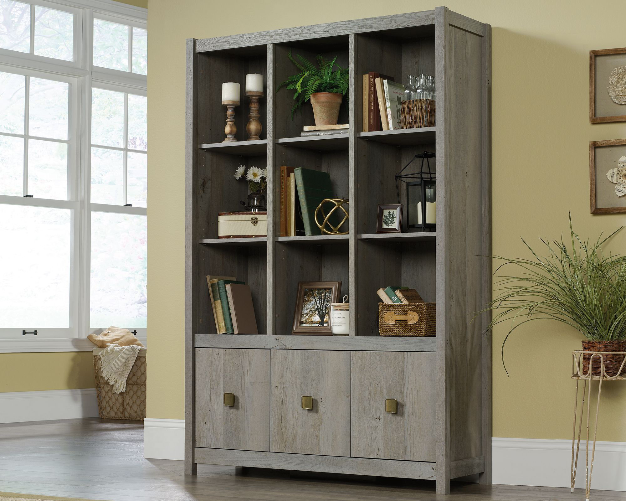 Crafters and Weavers Manufactured Wood Wall Mounted Shelving Unit | Wayfair