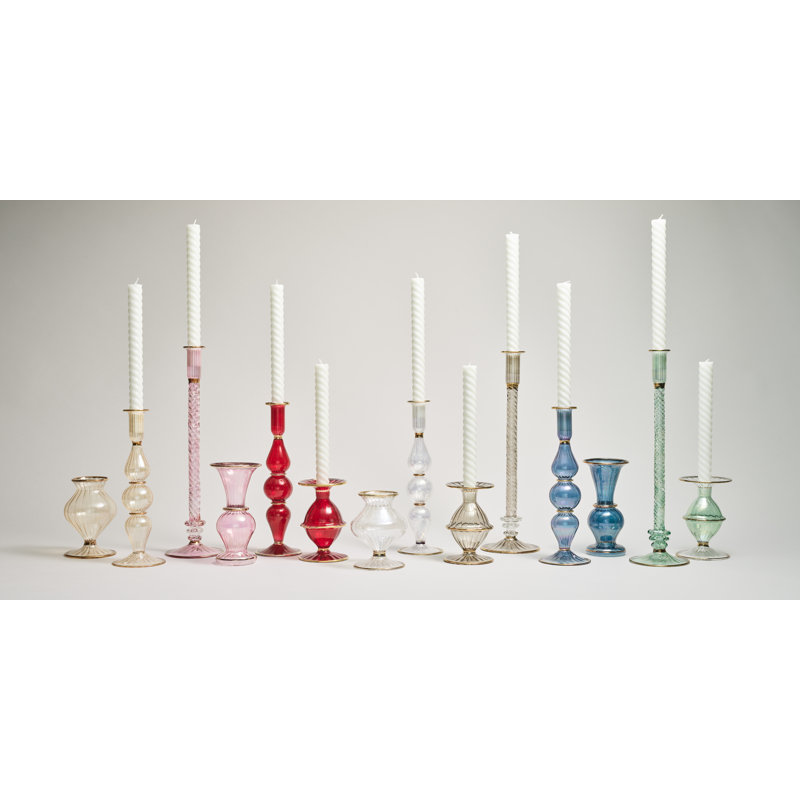 F2023 Handmade Glass Table Vase, Smoke