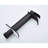 Waterfall Spout Single Handle Bathroom Sink Faucet, Matte Black, Stainless Steel With Pop-Up Drain  No Overflow  For Convenient And Precise Water Supply Adjustment, Control, Management Black Tap