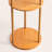 63.8" Column Floor Lamp With Solid Wood Shelves(Bulb Included)
