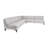 Agni 122" Wide Modular Corner Sectional